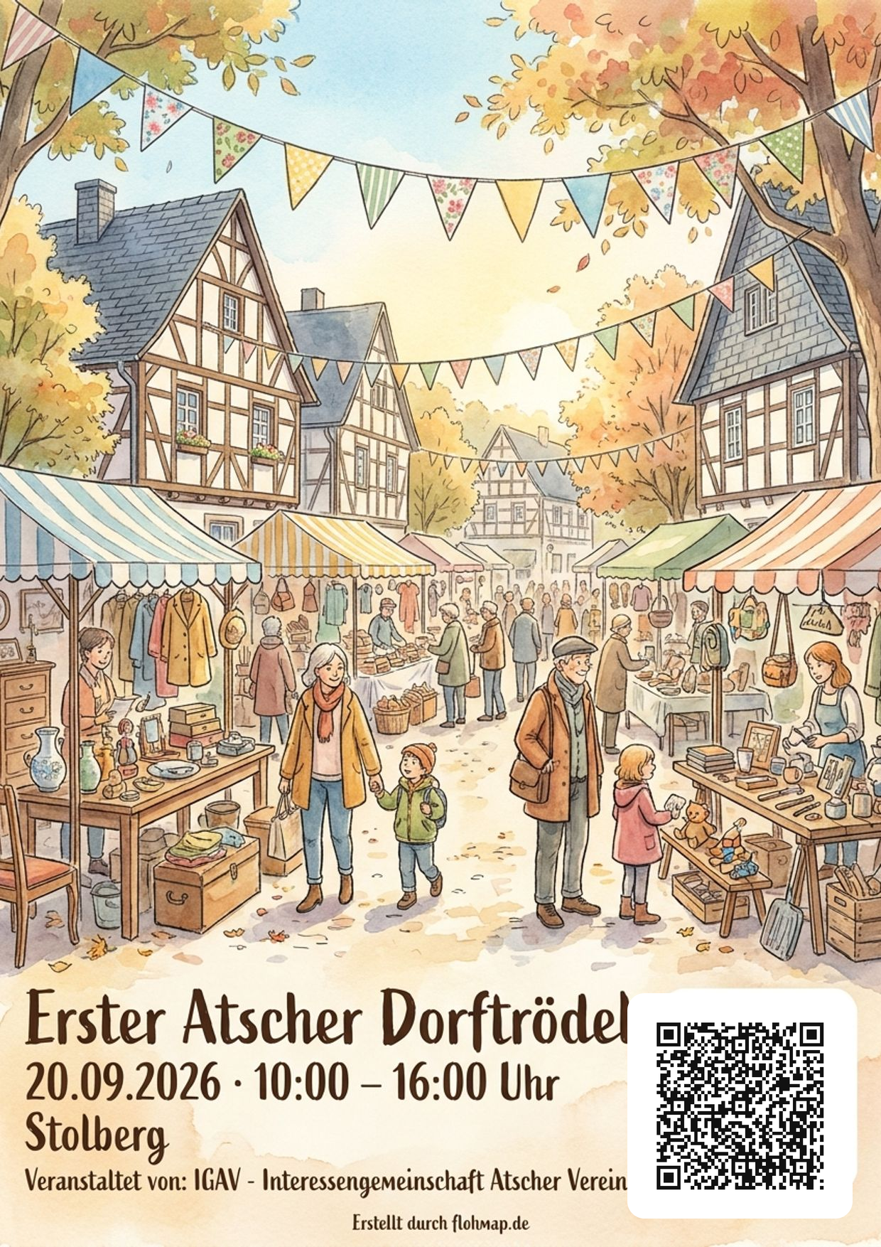 Poster für Erster Atscher Dorftrödel