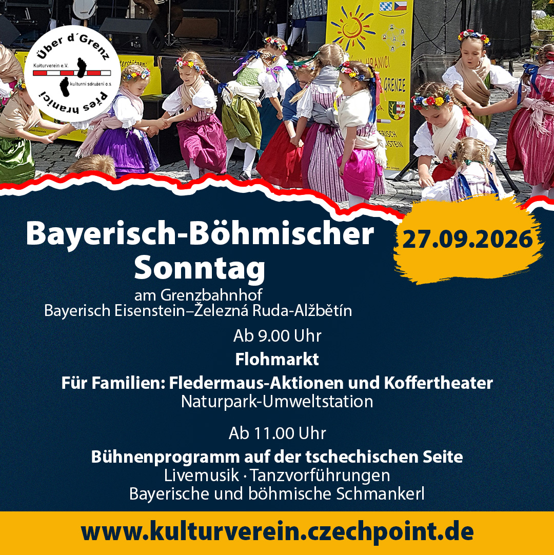 Poster für Bayerisch-Böhmischer Sonntag am Grenzbahnhof